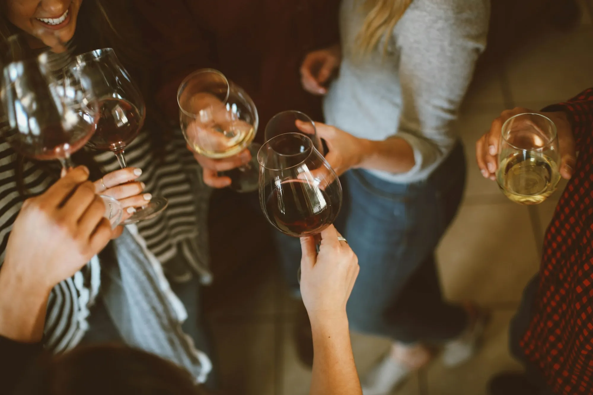 Des verres qui trinquent